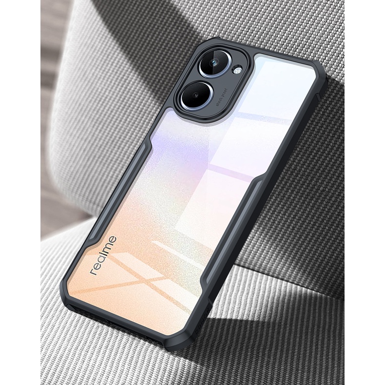 Case Realme 10 Pro 5G 2023 Armor Shield Shockproof Airbag Transparent Premium Softcase