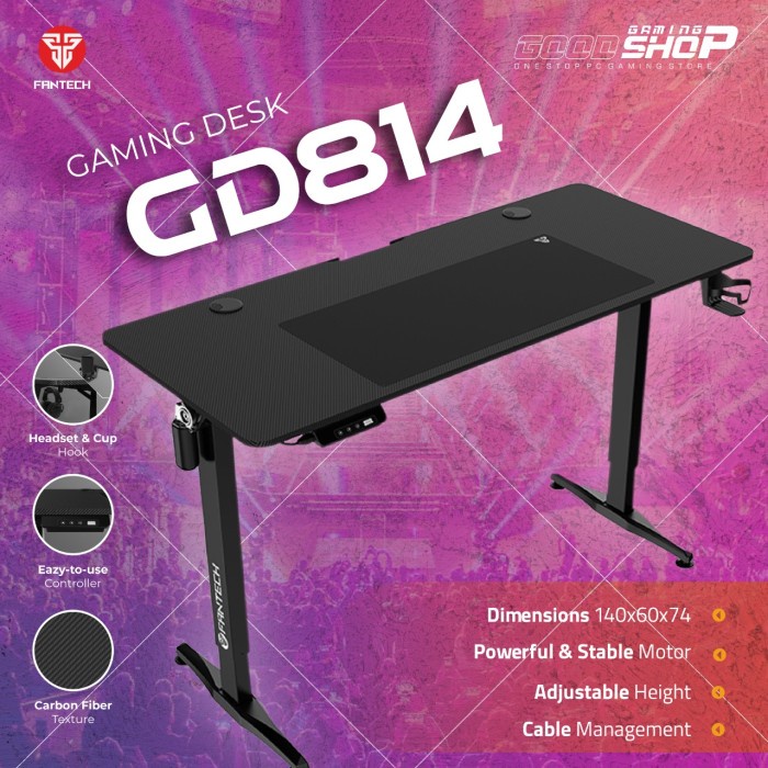 Kursi Fantech Gd814 - Gaming Desk