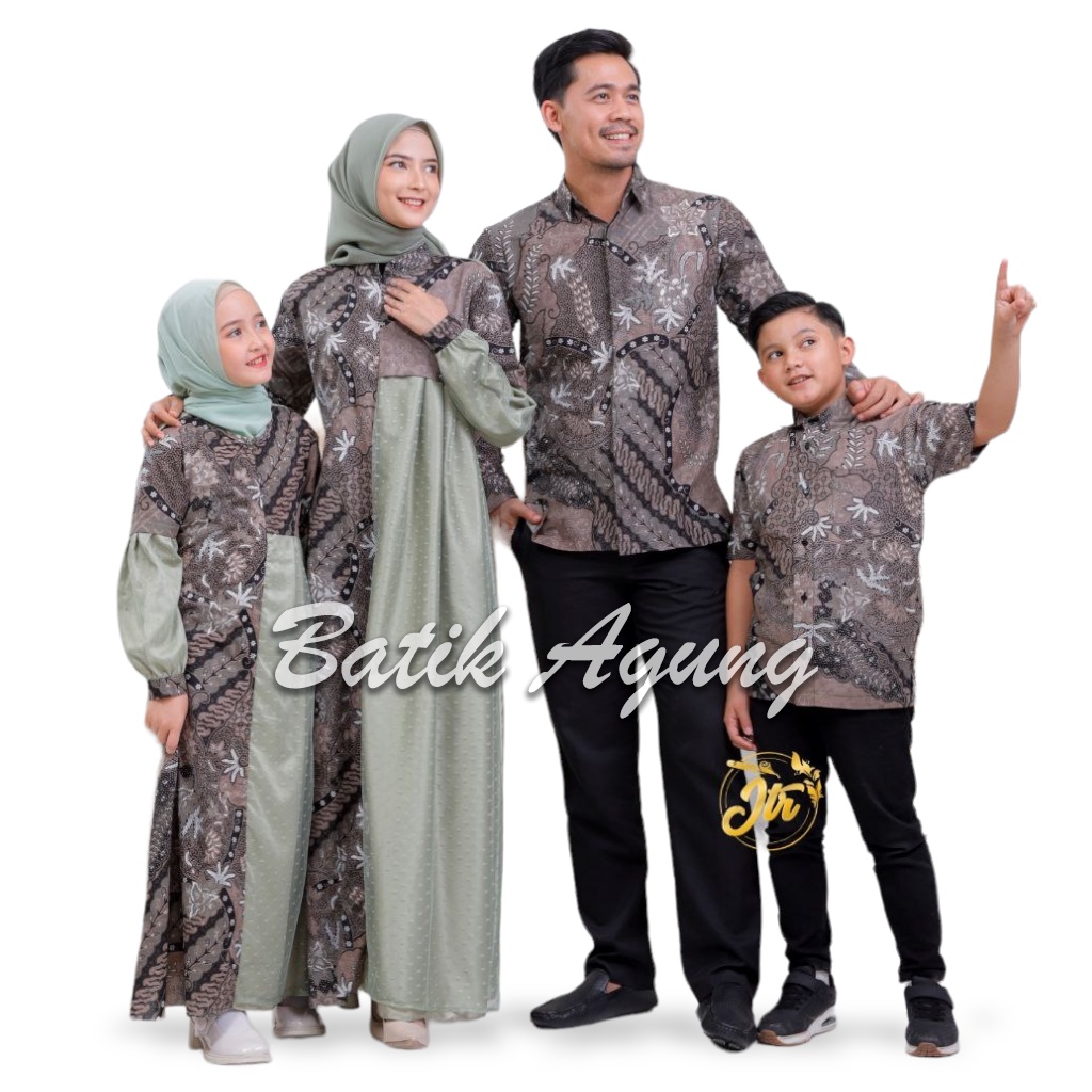 Seragam Baju Batik Couple Kondangan Pernikahan Lamaran Tunangan Pesta Wisuda Lebaran Modern Kekinian