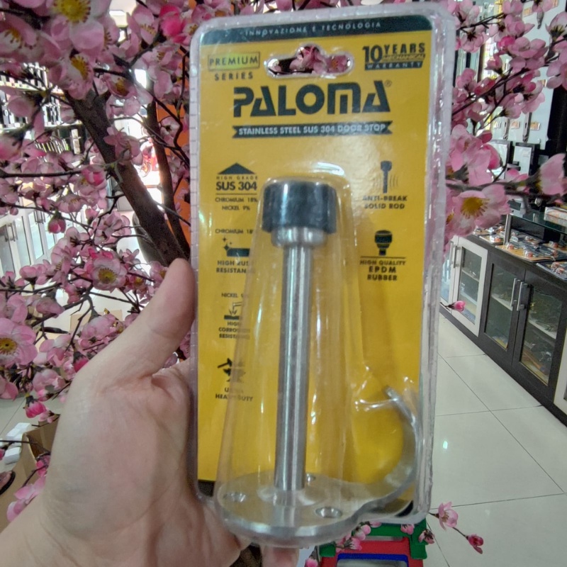 PENAHAN PINTU DOOR STOPPER PALOMA KARET DSP 201 HOOK