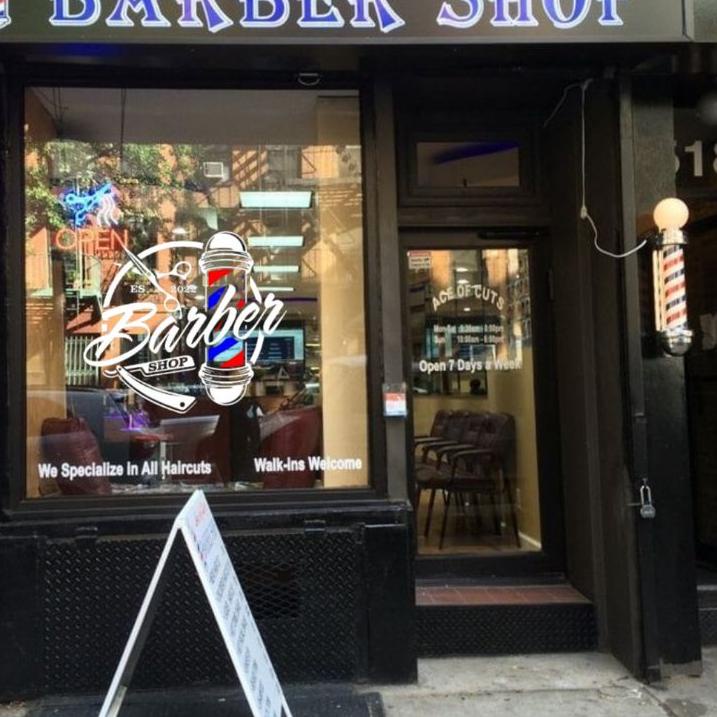Terlaris sticker barbershop