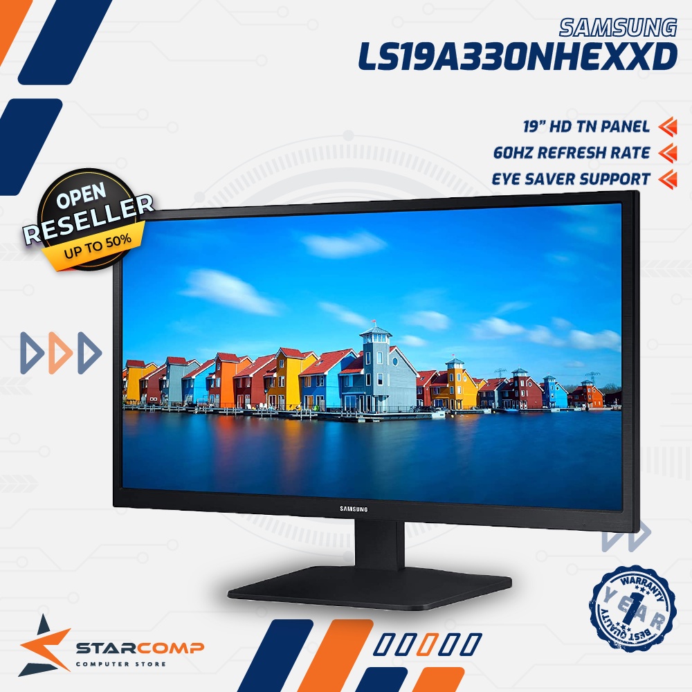 Samsung S19A330 / LS19A330NHEXXD Monitor LED TN HD 19&quot; Inch