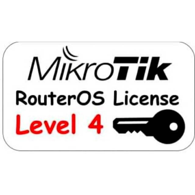 License Lisensi Mikrotik Level 4