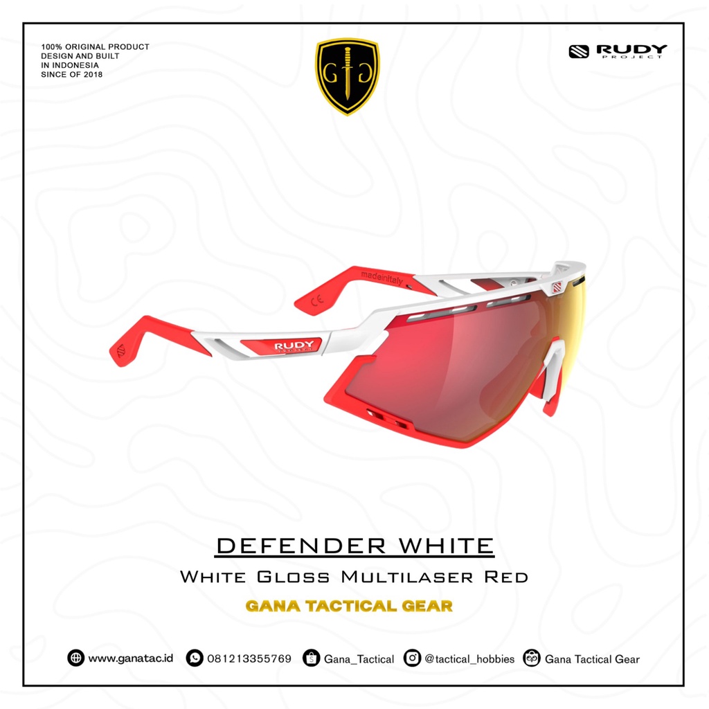 RUDY PROJECT DEFENDER WHITE