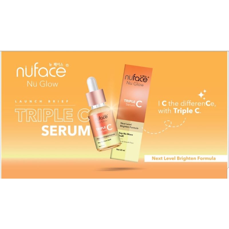 Nuface Nu Glow Serum Tripel C