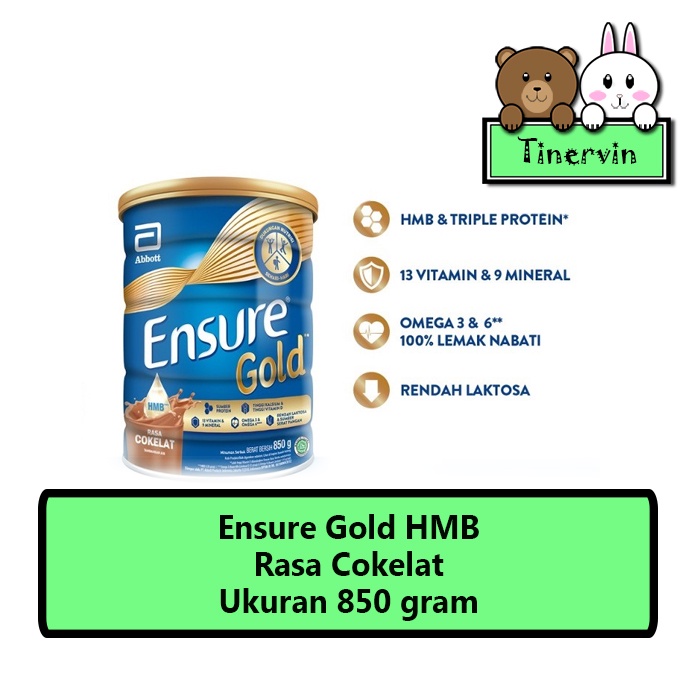 

Ensure Gold HMB Cokelat 850gram