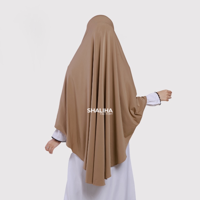 ShalihaFactory - Hijab Bergo Instan Jersey Jumbo Pet Panjang Polos | Maira Syar'i