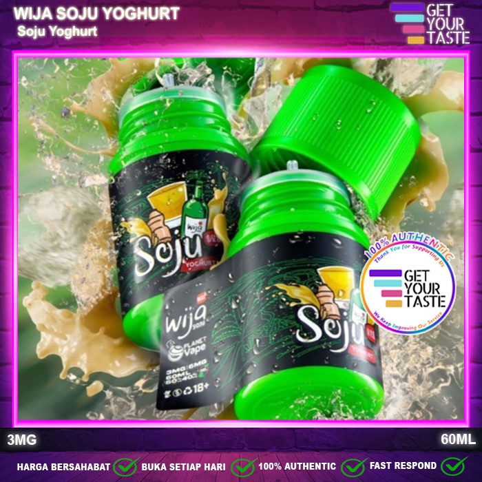 Liquid WIJA Soju Yoghurt 60ML by Vapepackers