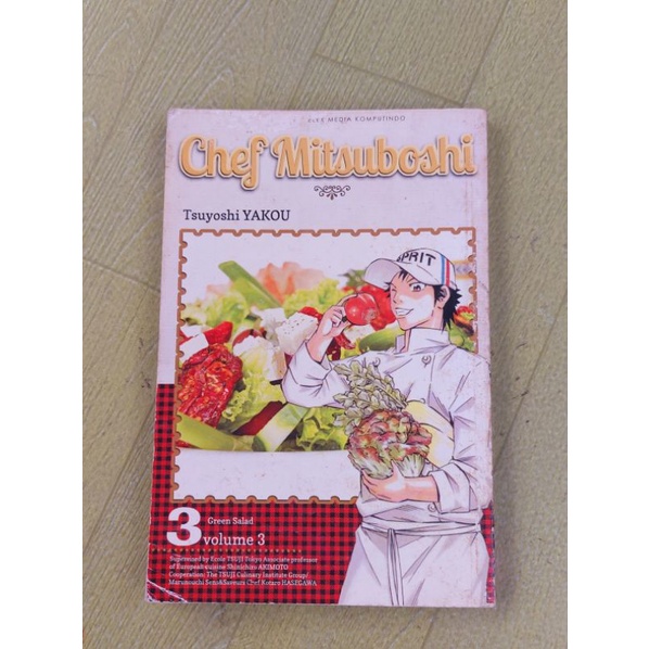 komik chef mitsuboshi cabutan/satuan