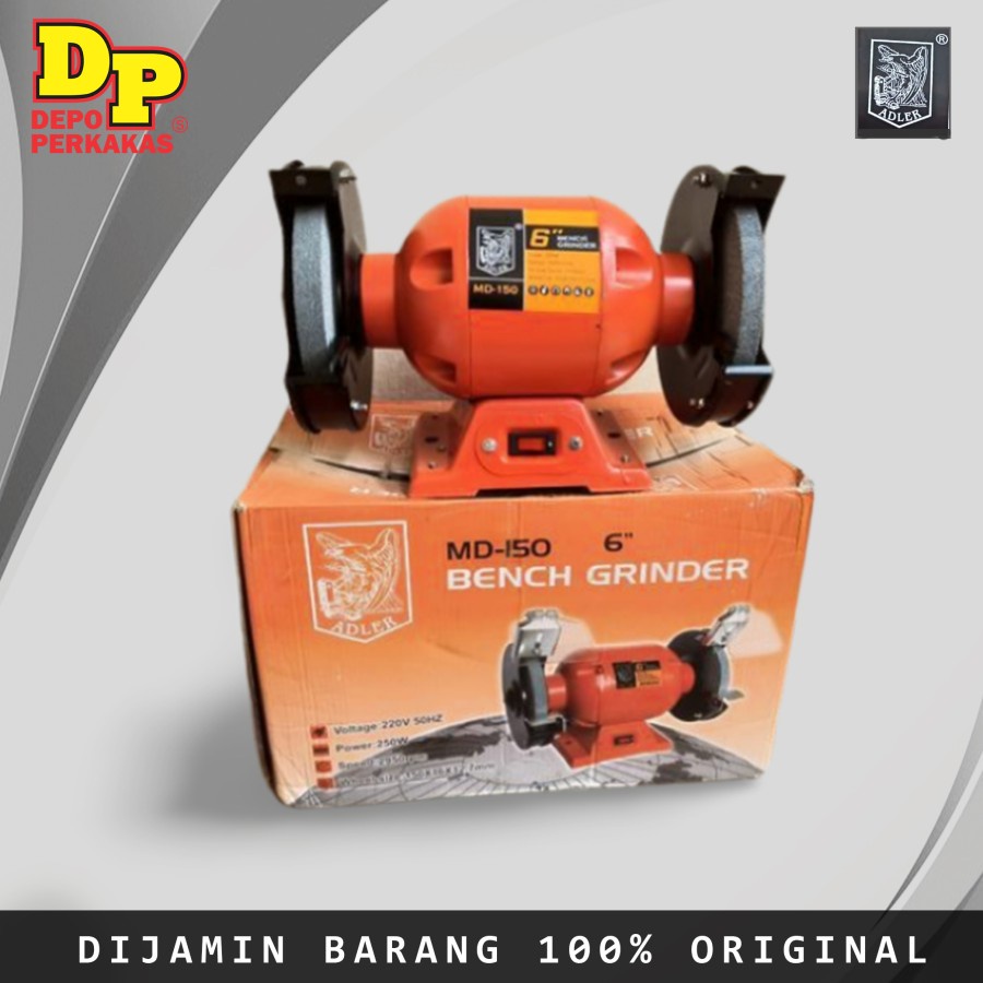 Mesin Gerinda Duduk 6 inch ADLER - Bench Grinder