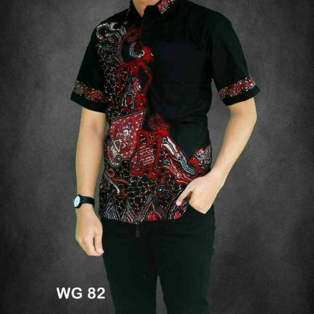 HARGA TERMURAAH Kemeja batik pria WG82