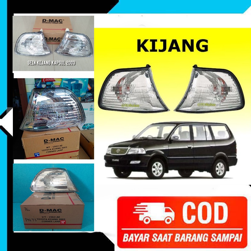 LAMPU SEN MOBIL KIJANG KAPSUL - EFI - LGX - KISTA TH 2003 2004 SEIN SIGN