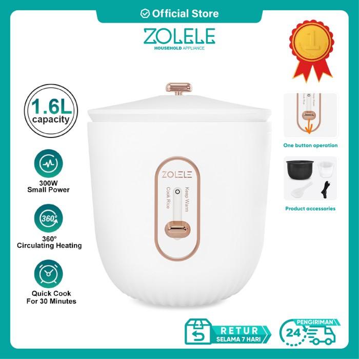 ZOLELE Rice Cooker Mini 1.6L Penanak Nasi Multi Pressure Cooker Kecil
