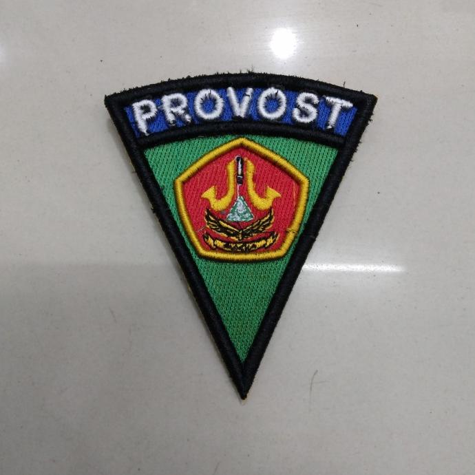 Emblem Provost Banser bordir timbul