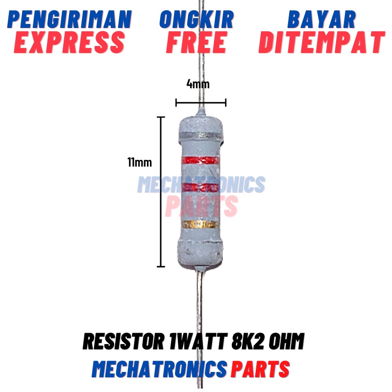 RESISTOR 1WATT 8K2OHM
