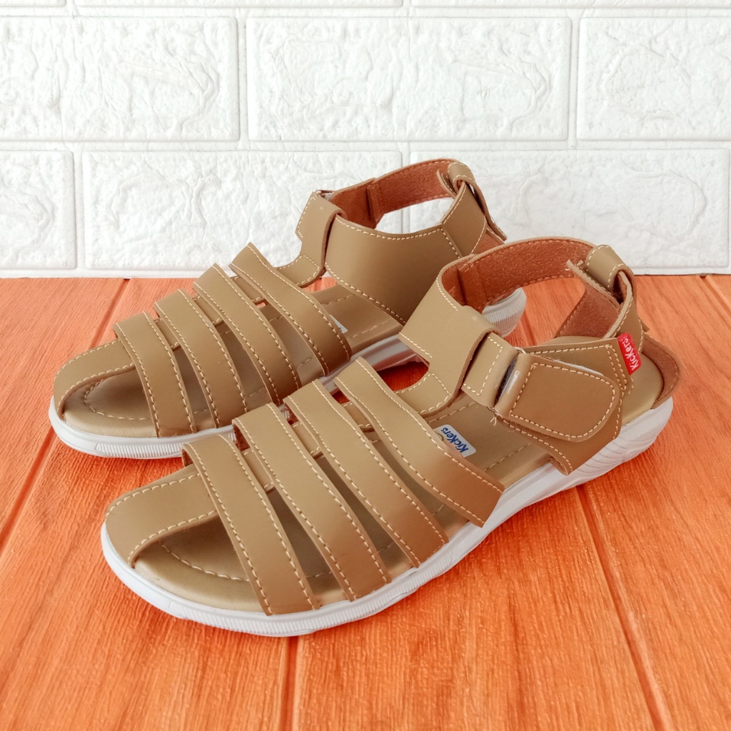 Sandal Wanita Let Wedges Kenzi Fz Hak 2cm Size 37-40