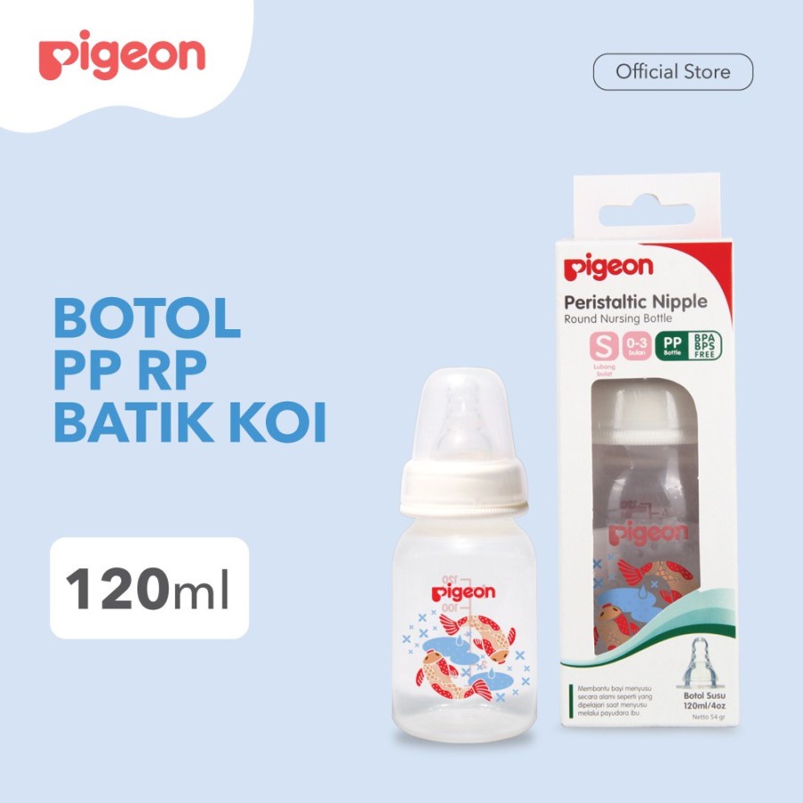 PIGEON Botol Susu Peristaltic Nipple 120Ml  Motif Batik