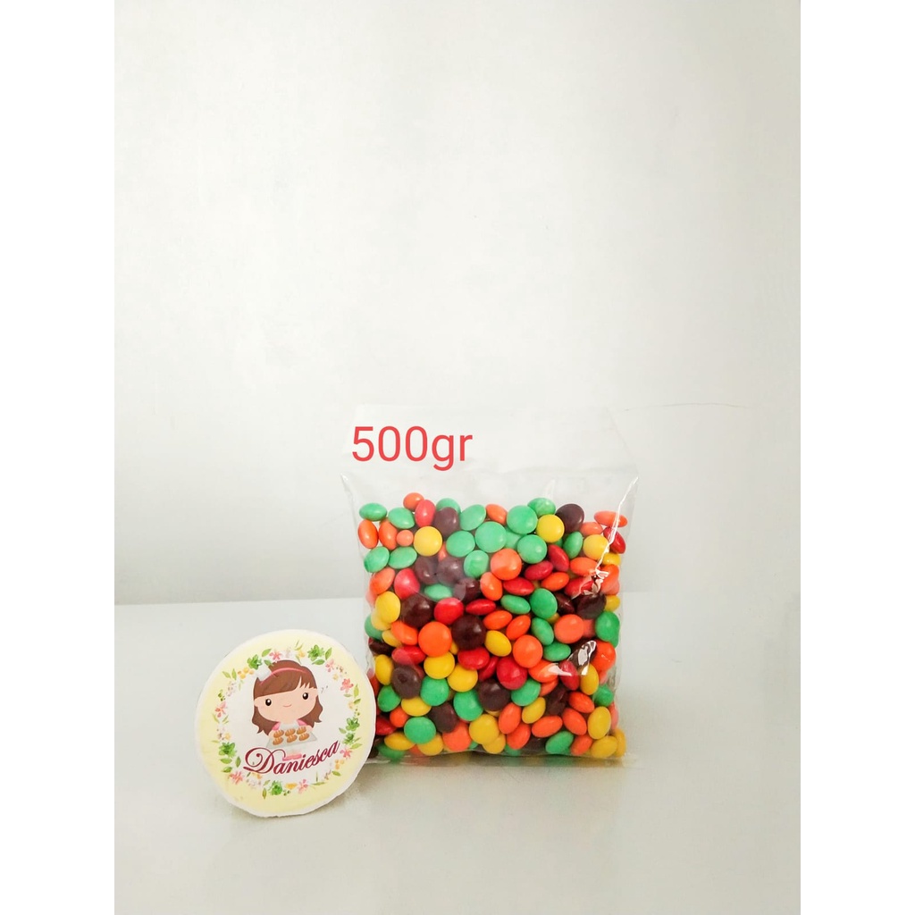 

500Gr Coklat Scandia Big Rainbow Cha Cha Milk (SCP)