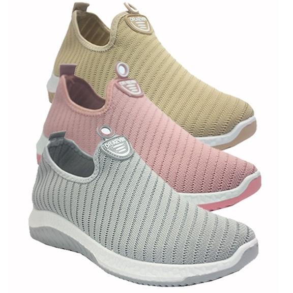 BEST PRODUCT Dr. Kevin Sport Shoes Sepatu Sneakers Wanita Tanpa Tali 589-027 - (3 Color Options)
