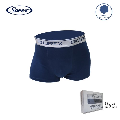 Isi 2 Pcs - Sorex Man CD Boxer Pria LK M 3902