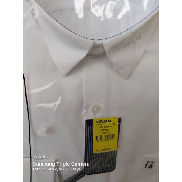 Kemeja Baju Putih Lengan Panjang STANLEY ADAMS Brand Mall Matahari 100% Original Full Label Harga & 