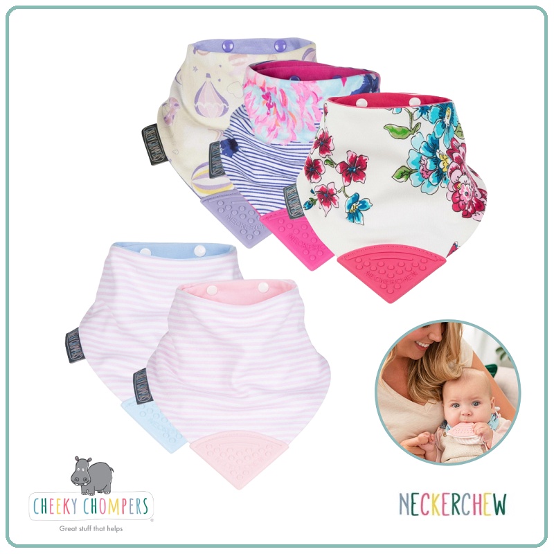 Cheeky Chompers Neckerchew | Celemek Gigitan Bayi