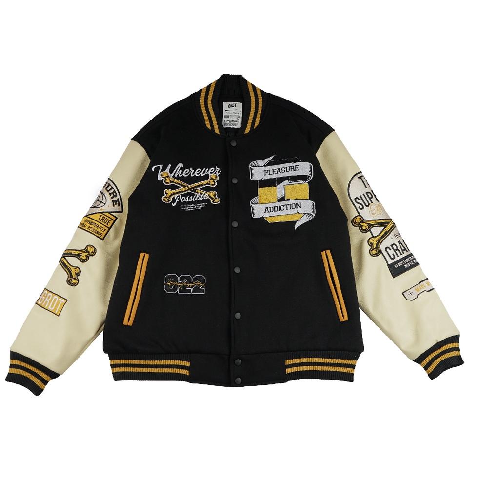 TREN TERBARU GRDT Pleasure Varsity Jacket