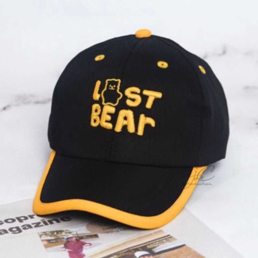 Topi Anak LAST BEAR Bordir Base Ball Fashion Baby Hat Balita