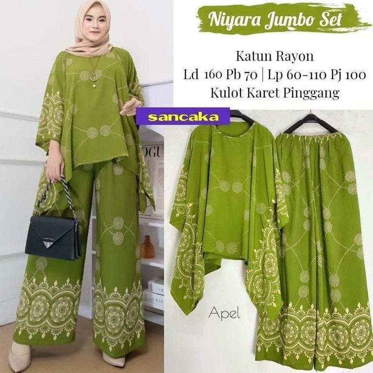 BOOMING set wanita setelan waka waka terbaru matif cincin setelan rayon jumbo setelan wanita set ray