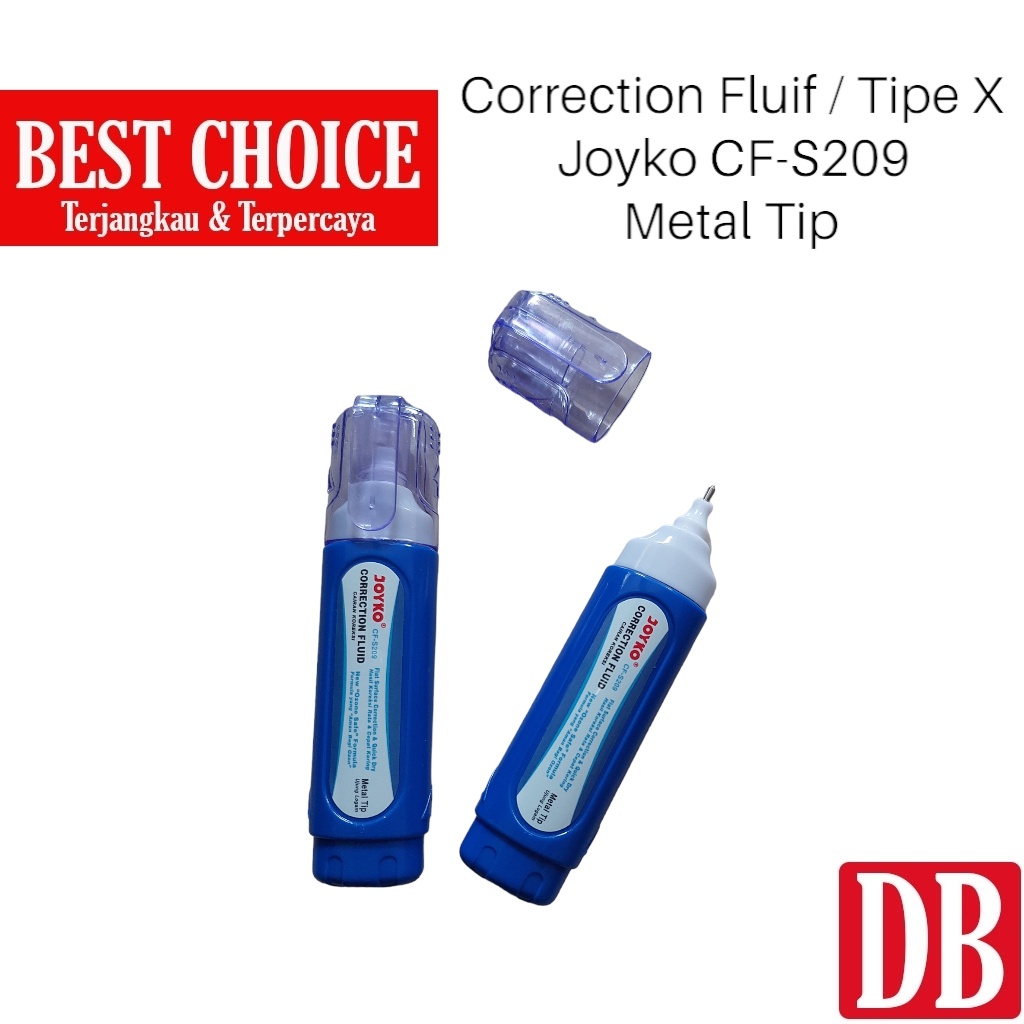 

Correction Fluid / Tipe X Cair / Tipex / Tip-Ex Joyko CF-S209