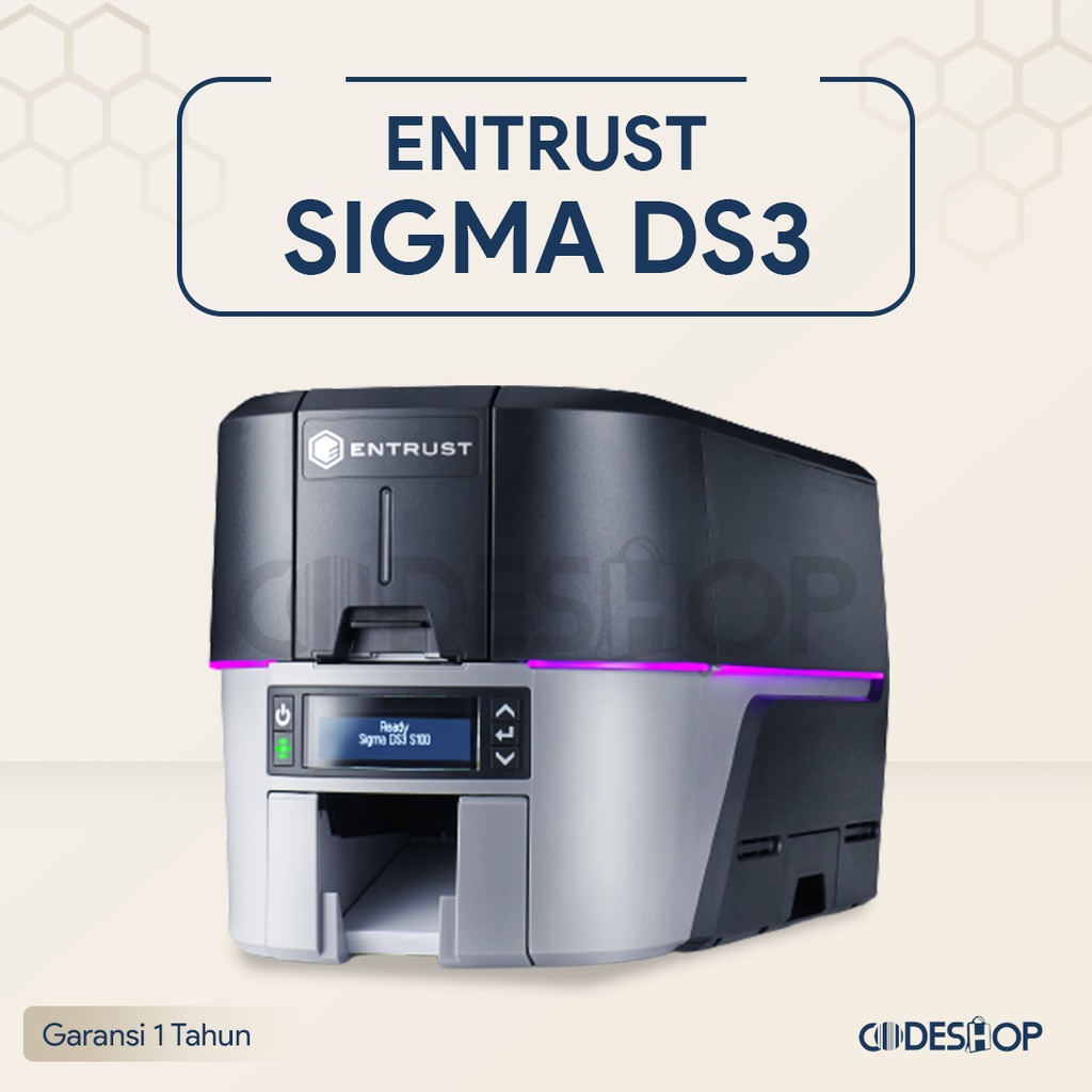 Printer ID Card Entrust Sigma DS3 Single Side