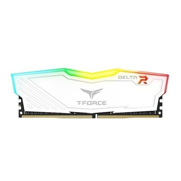 Team Delta DDR4 RGB PC25600 3200MHz Dual Channel 32GB (2x16GB) - White