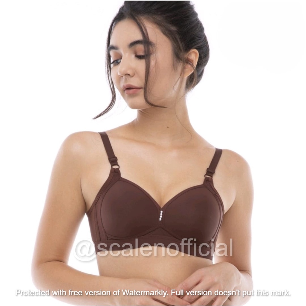 SCALEN SECRET | Size 32A- 38A | Bra Tanpa Kawat SS A6 | Dalaman Perempuan | Beha Tanpa Kawat | BH Wa