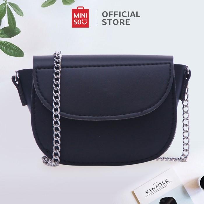 MINISO Tas Selempang Lipstik Rantai Wanita Sling Bag Lipstick Kecil