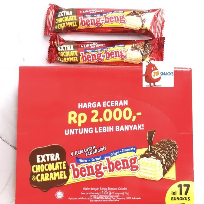 

PROMO [PROMO!!] NEW Beng Beng 1 Pak isi 17x25gr - wafer coklat bengbeng