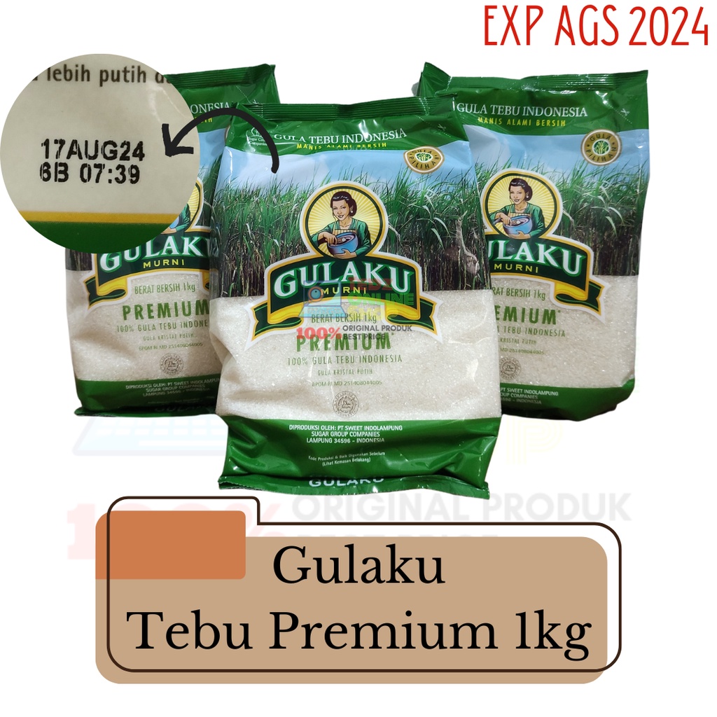 Gulaku Gula Pasir Premium 1 kg