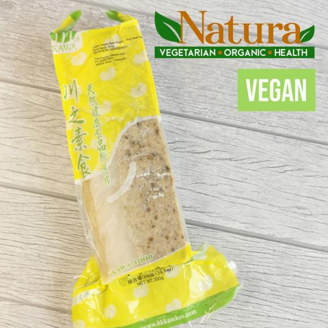 

KAWA Vegan Pork Meat 300gr Layer Meat Beku Samcan Vegetarian hr502