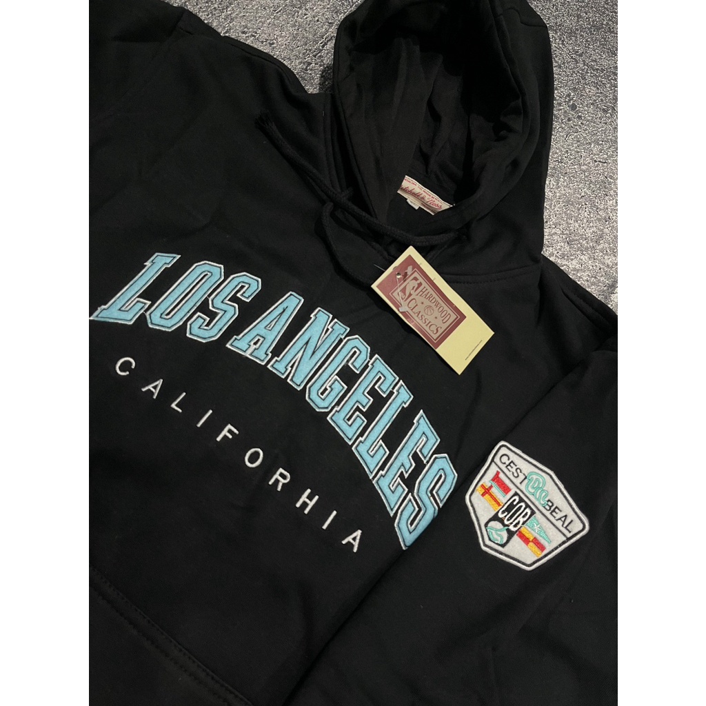 Jaket Sweater Hoodie LOS ANGELES CALIFORNIA Bordir Buludru Premium Full Tag