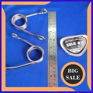 per jok spring jok penitik spiral chopper motor inggrisan kustom royal enfield kawasaki w175 BSA Mat