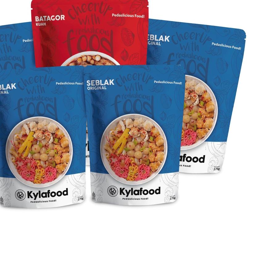 

✪ Kylafood Paket (4 Original , 1 Batagor Kuah) ✻