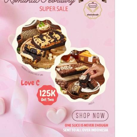 

★ Romantic February C - FUDGY BROWNIES ▼