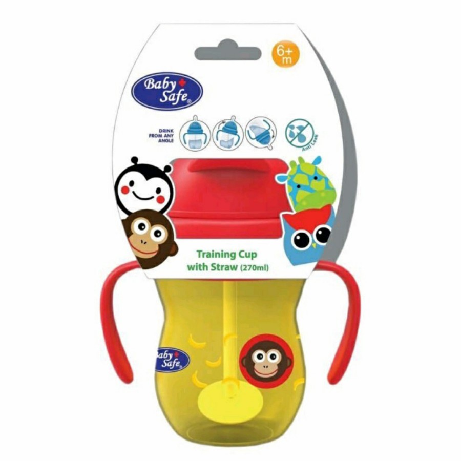 Baby Safe Training Cup With Straw 270ml