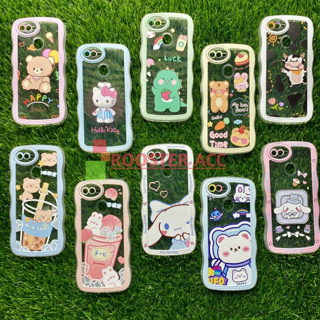 CASE GAMBAR GELOMBANG KARTUN
