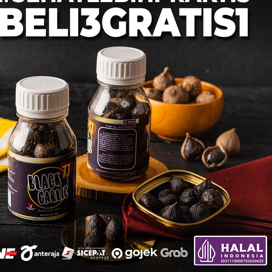 

Black Garlic Tunggal Kupas - HERBAL BERKHASIAT PRAKTIS ✔