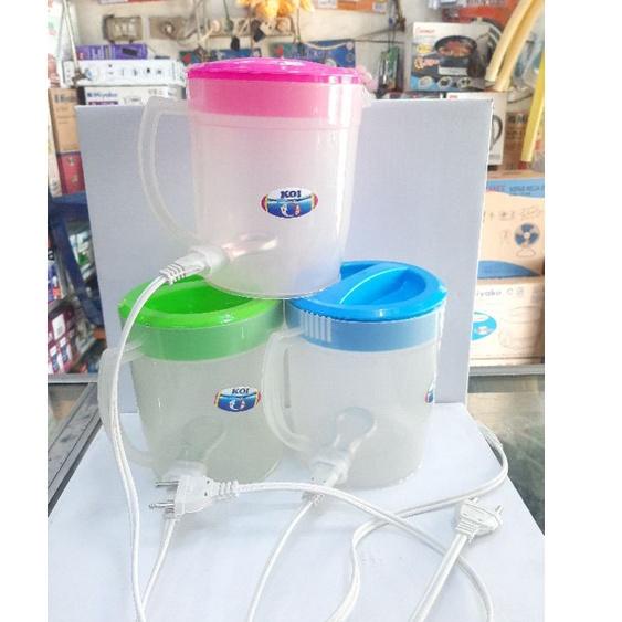 Free Ongkir/ teko listrik pemanas air/teko listrik plastik/ mug listrik plastik