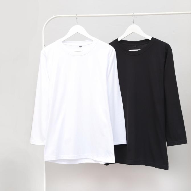 HOT SALE kaos polos lengan panjang combed 30s kaos polos lengan panjang kaos polos wanita lengan pan