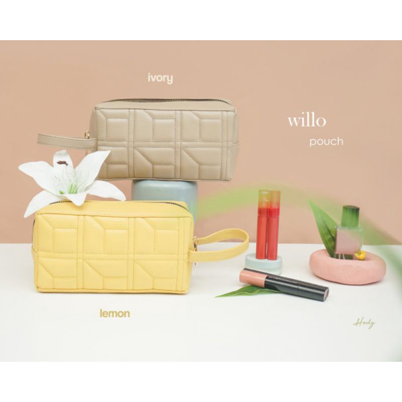 HODY - WILLO POUCH - POUCH KOSMETIK - TAS MAKE UP - POUCH KECIL