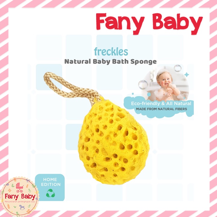 FRECKLES NATURAL BABY BATH SPONGE