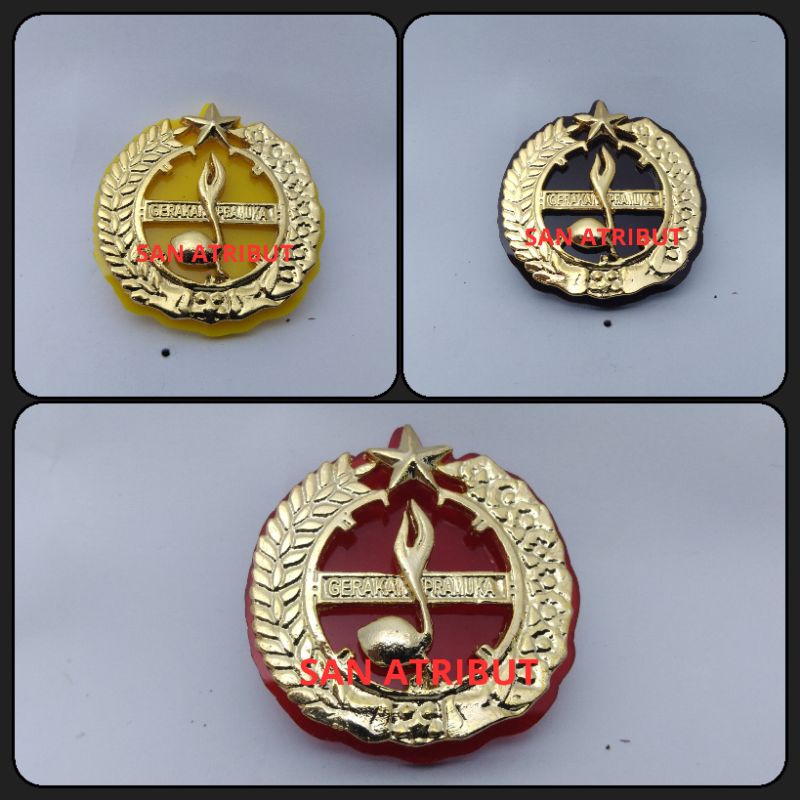 TATOP/EMBLEM PRAMUKA PUTRI PENGGALANG/PENEGAK/PANDEGA ALAS AKRILIK COR PREMIUM