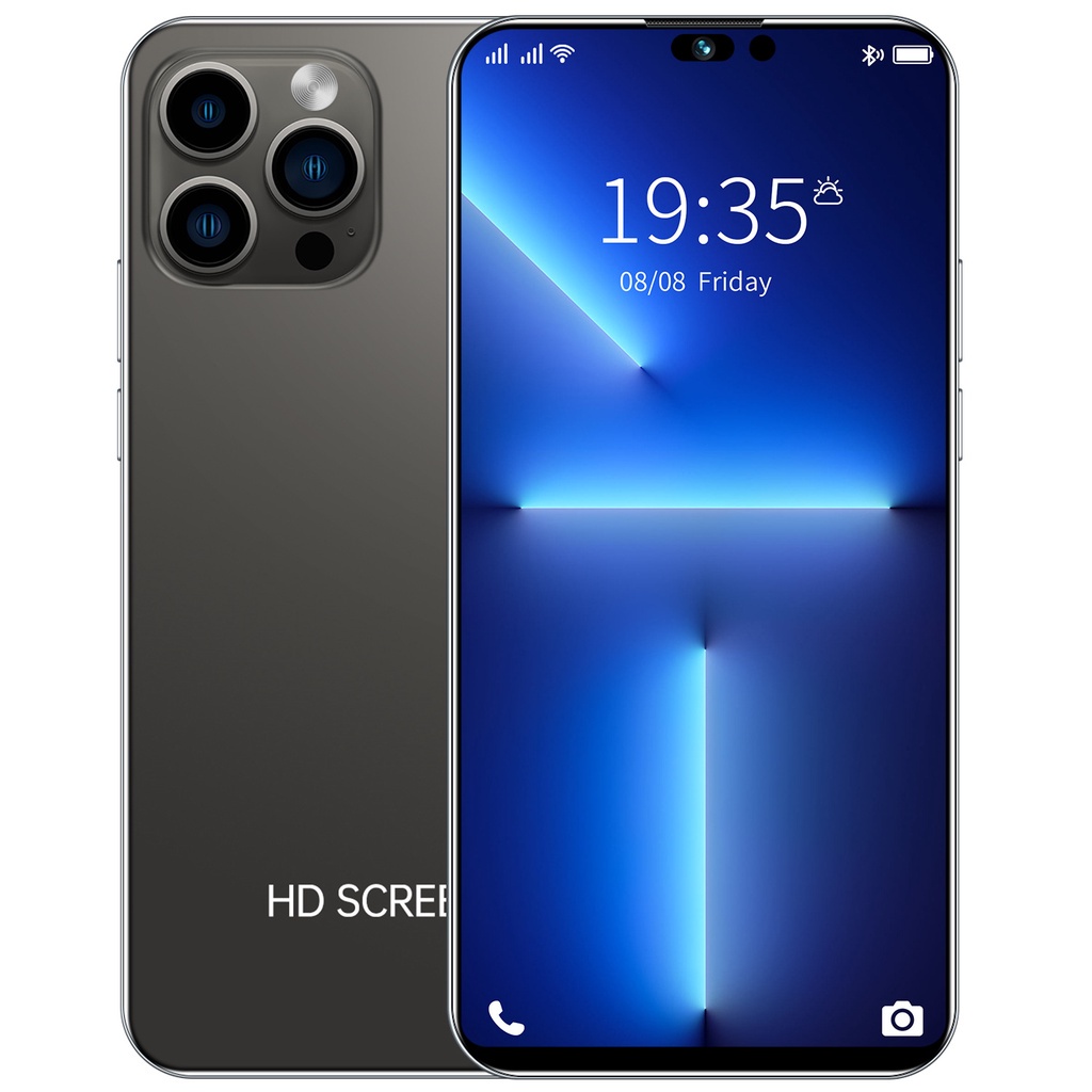 【HP Baru] Ponsel Pintar Baru I13 Pro Max 7,5 inci HD Ponsel Android RAM 12GB + ROM 512GB Siswa Belajar Ponsel dual card dual standby gaming phone hp murah Baru Asli Smartphone